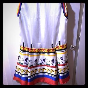 Silk Snoopy Dress NWOT VERY RARE!